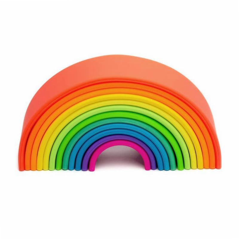 Dna Soft Neon Rainbow Stacker
