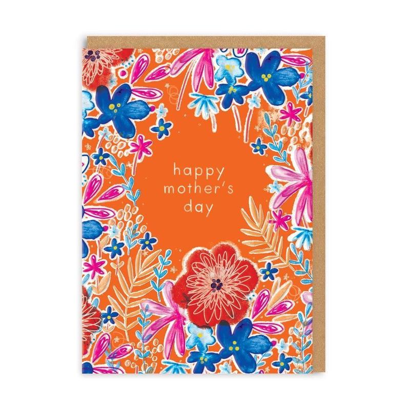 Happy Mother\'s Day Floral Greeting Card