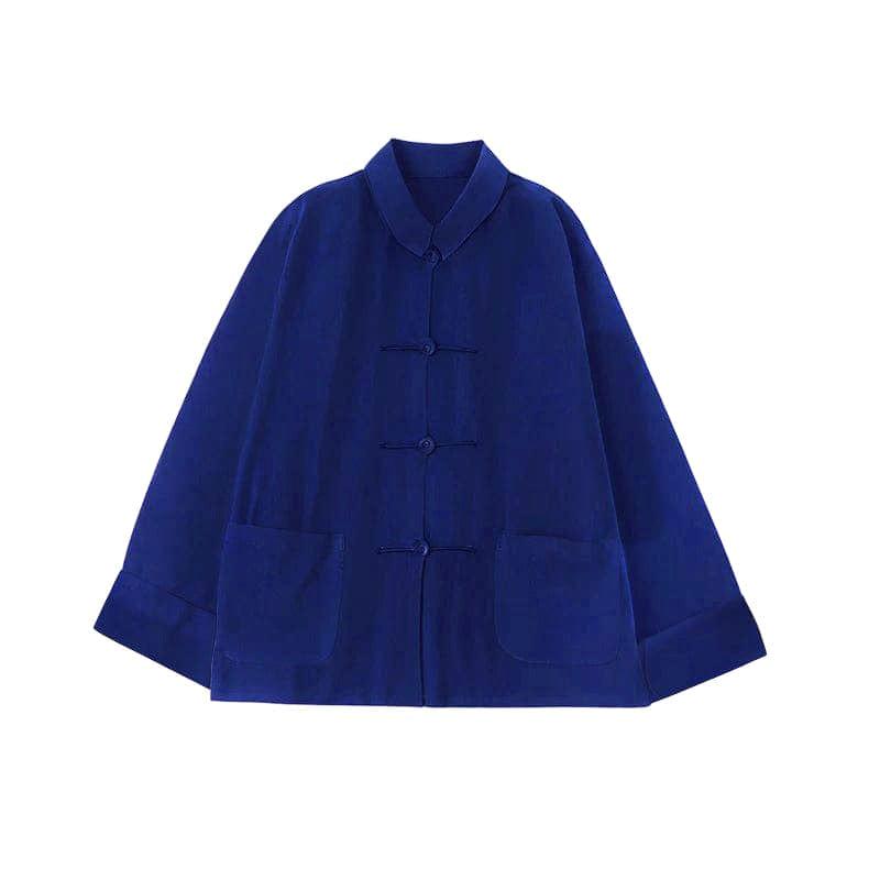 Kung Fu Suit Set - Navy Blue