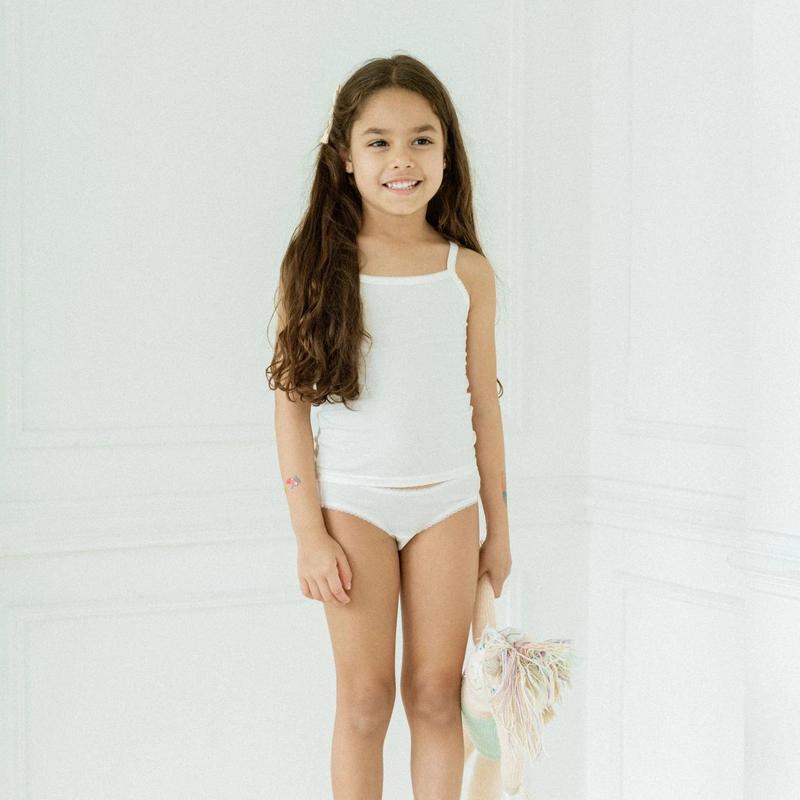 Girls\' Wedgie-Free Panty Briefs - Set of 3