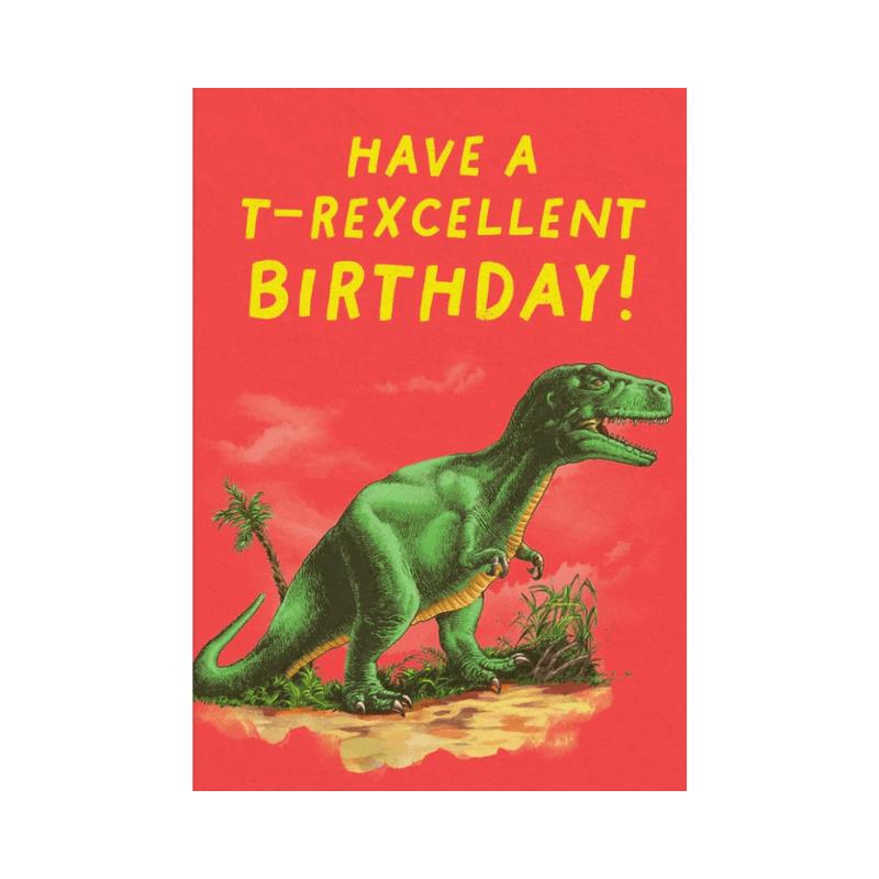T-Rexcellent Greeting Card