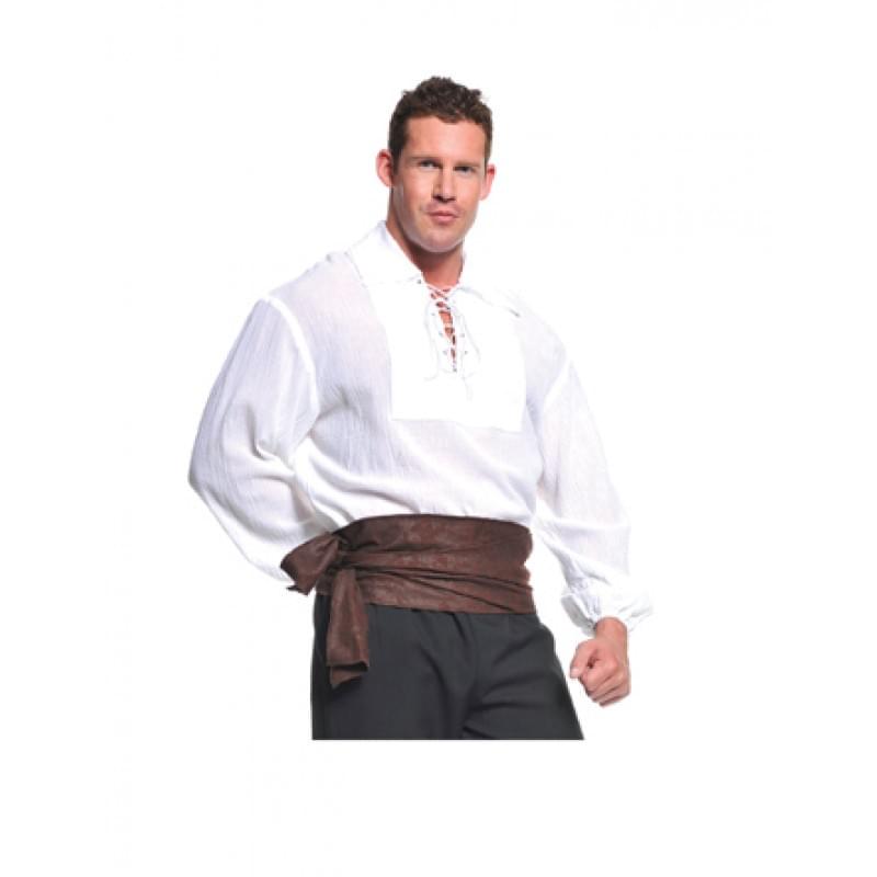 Pirate Adult Costume White Shirt