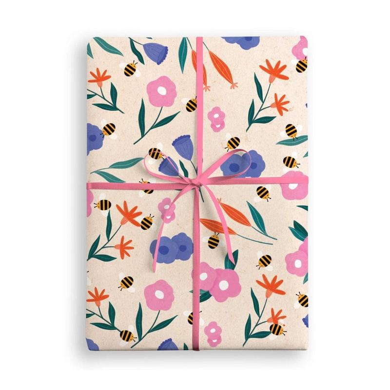 Bees Flat Wrap