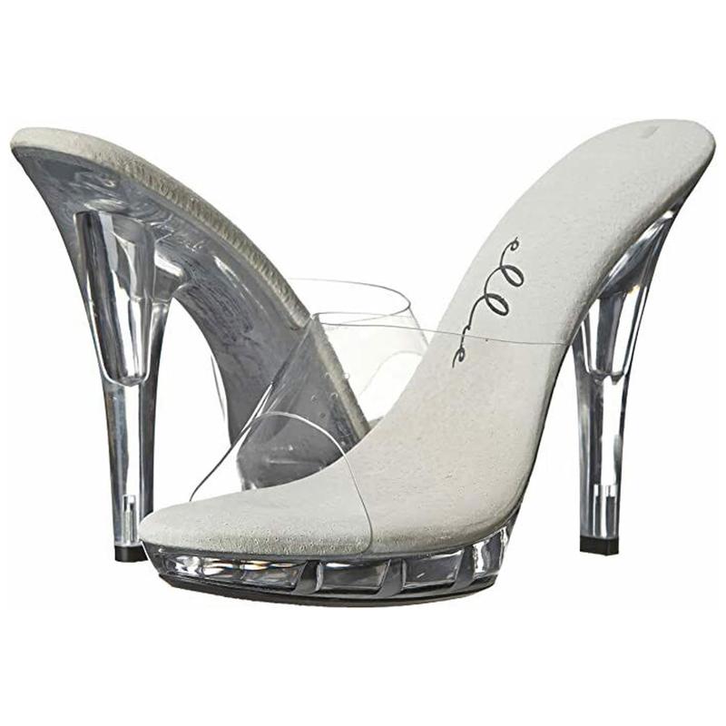 Clear 5\" Vanity Women\'s Costume Heels