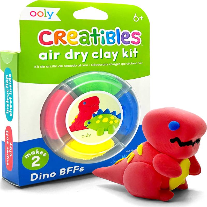 Creatibles Air Dry Clay BFFs Kit Dino Pals