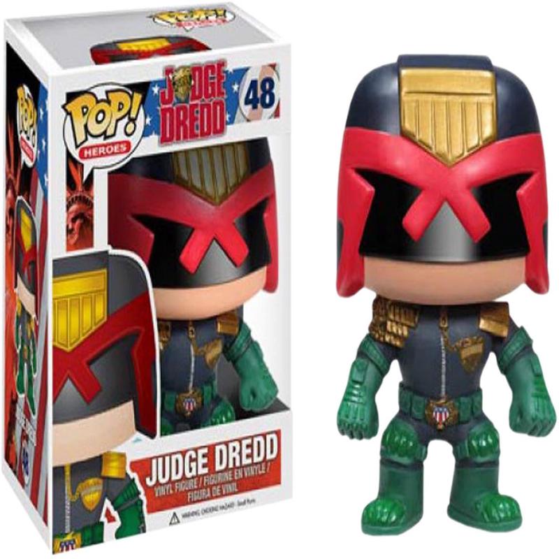 2000 AD Funko Pop Comic Heroes Vinyl Figure Judge Dredd