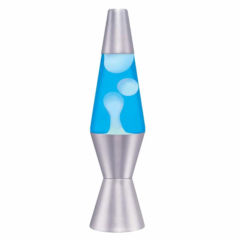 Schylling Lava Lamp White/Blue/Silver