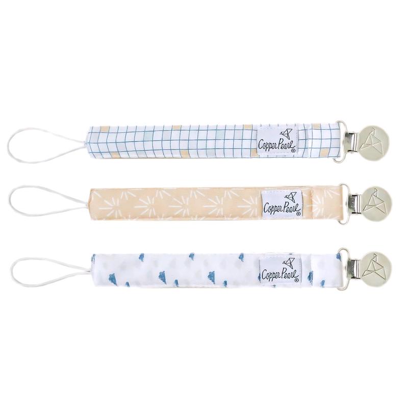 Copper Pearl Binky Clips | Sol