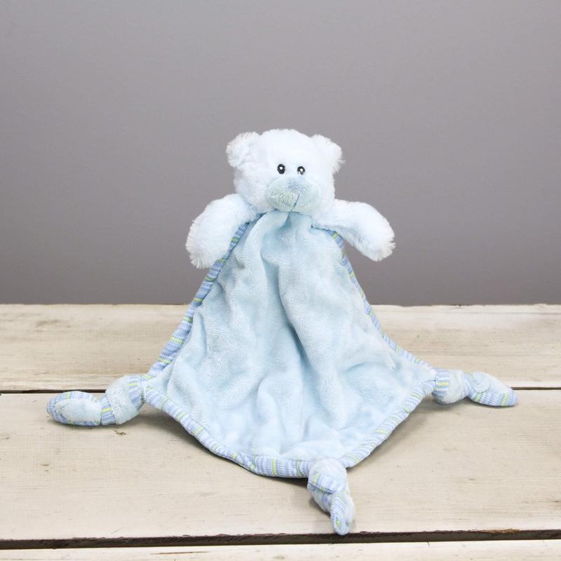 Blue Bear Blanket by Russ Berrie