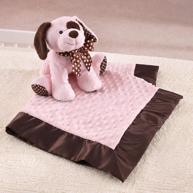 \"Winky\" the 10.5in Pink Plush Puppy and Blanket Set by KidKraft