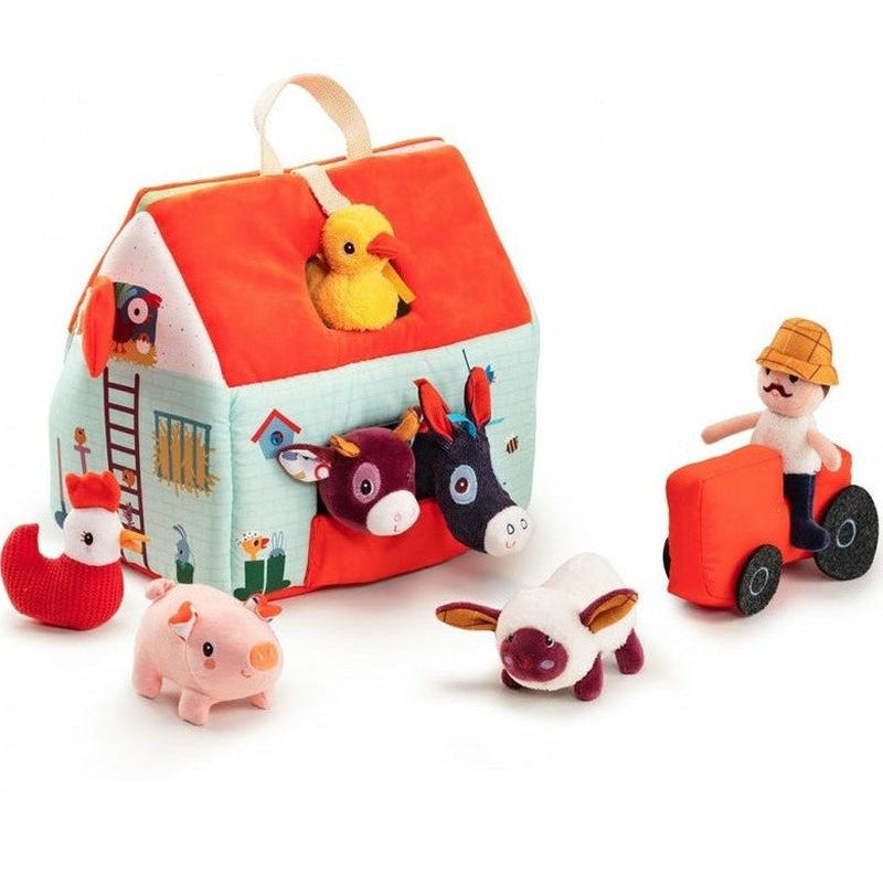 Barnaby Farm  Lilliputiens Fabric Farm Playset